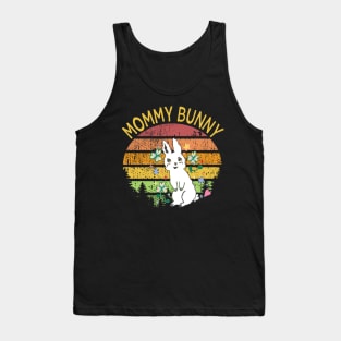 mommy bunny cute white bunny mom Tank Top